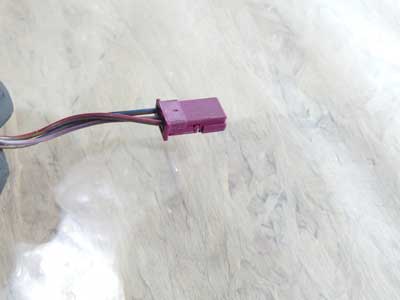 BMW 3 Pole 3 Wire Dark Magenta Connector Plug w/ Pigtail 83770705